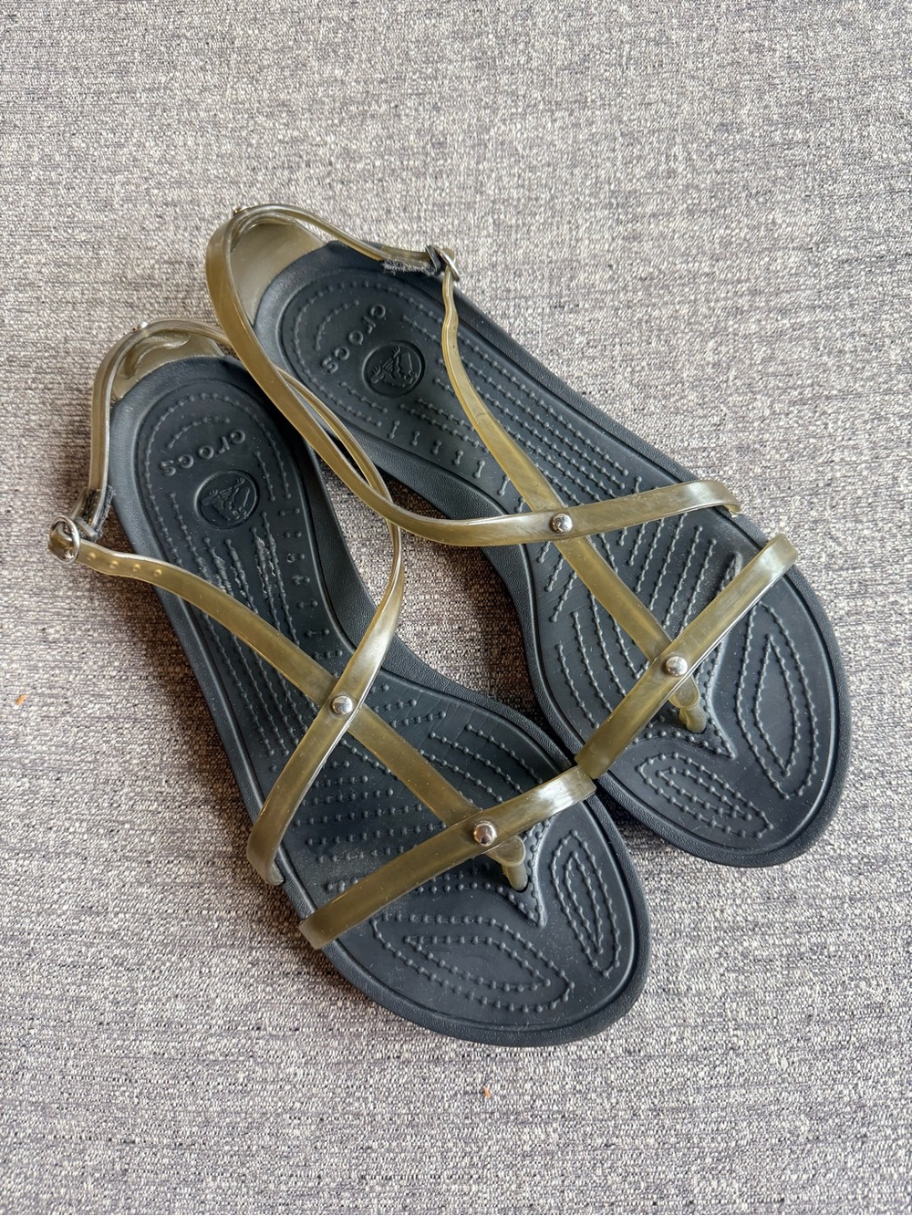CROCS Studded Gladiator Sandal